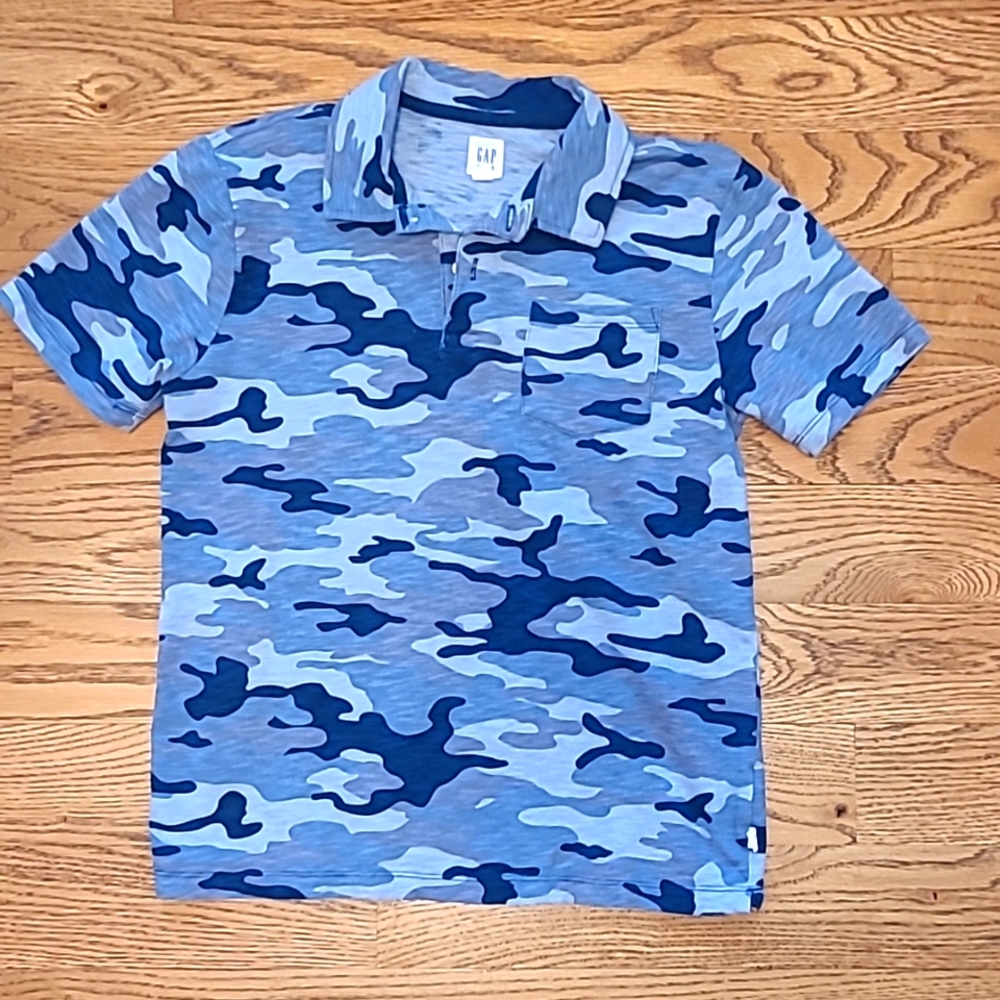 Gap kids camo polo